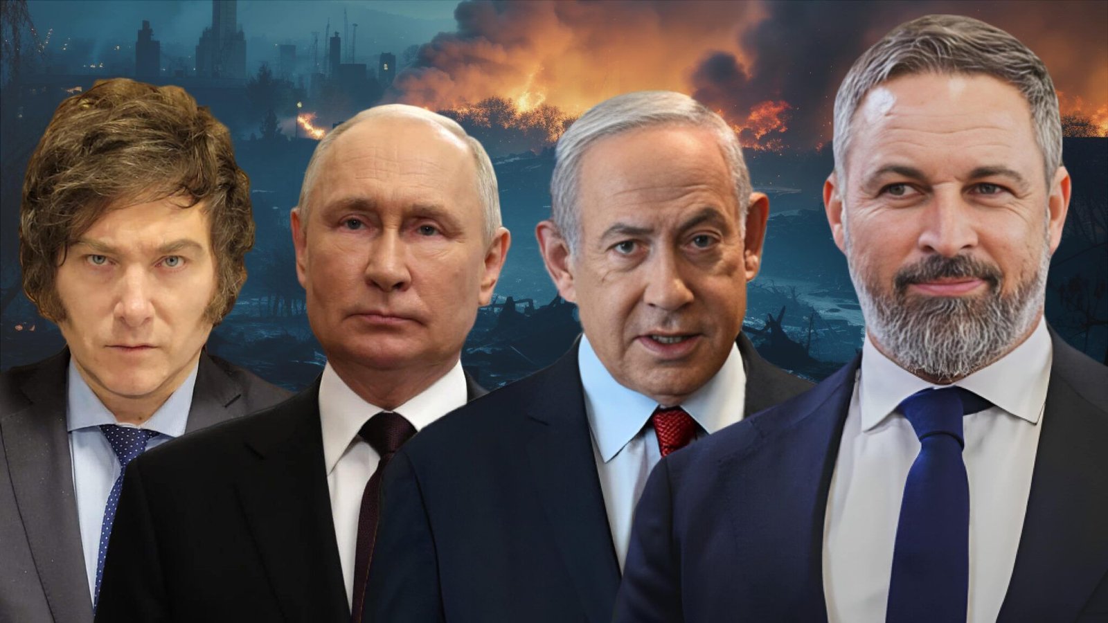 Israel, Milei, Putin y Le Pen: Así se ha fraguado el ascenso de VOX y sus fundadores