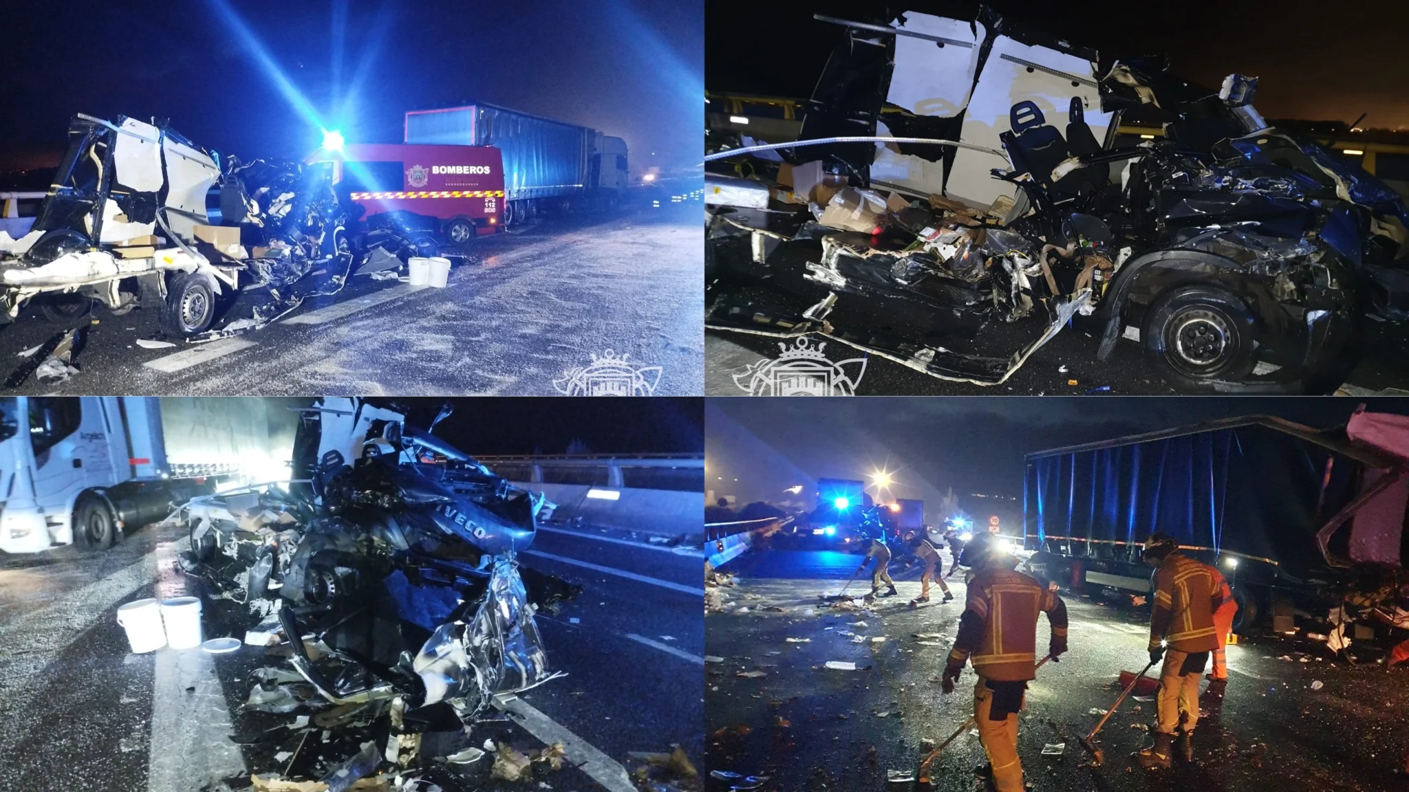 Accidente múltiple en Burgos deja varios heridos