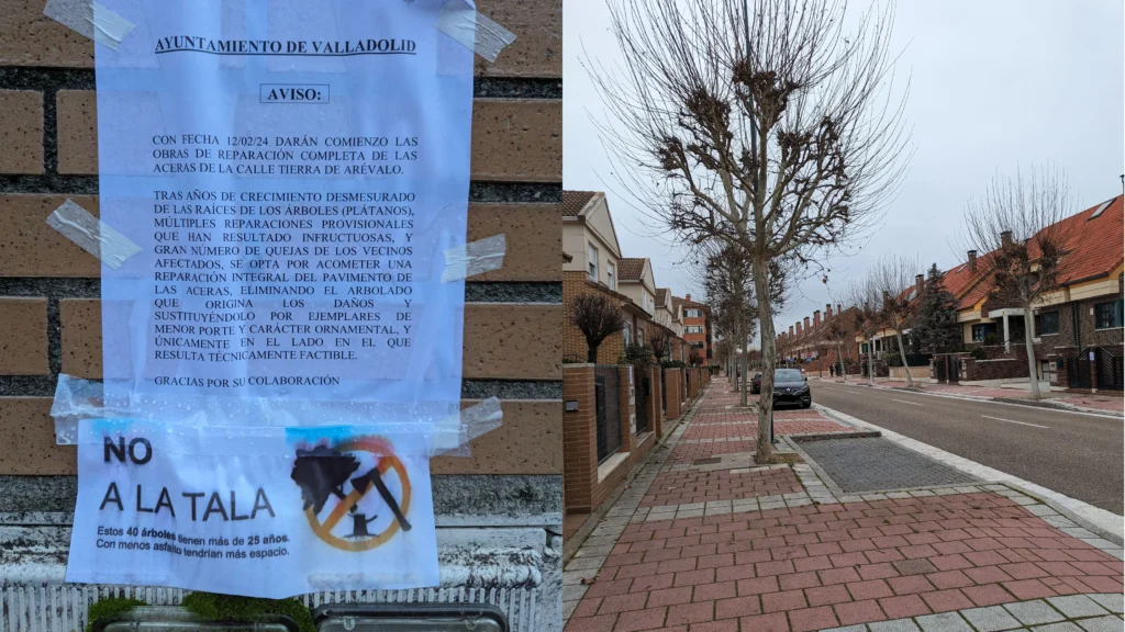 Los vecinos de Parque Alameda gritan "NO A LA TALA"