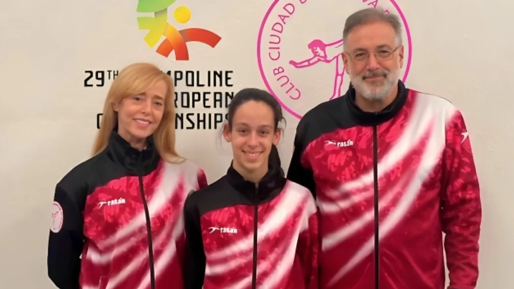 Claudia Martínez Aznárez representará a España en el próximo europeo de Trampolín