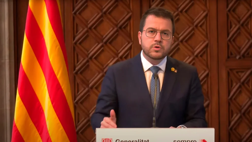 Pere Aragonès convoca elecciones anticipadas