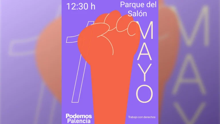 Podemos Palencia 1 Mayo