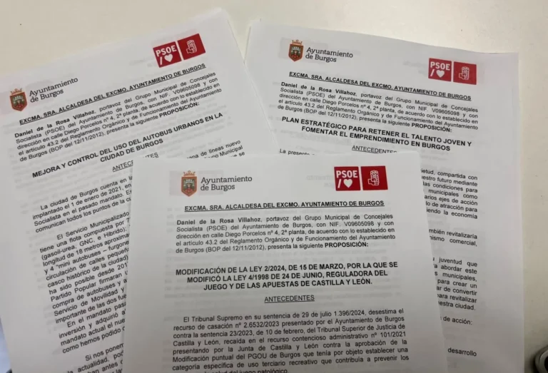 Evitar el uso fraudulento de las tarjetas de autobús, retener el talento joven y establecer más restricciones a las casas de apuestas centran las propuestas del PSOE