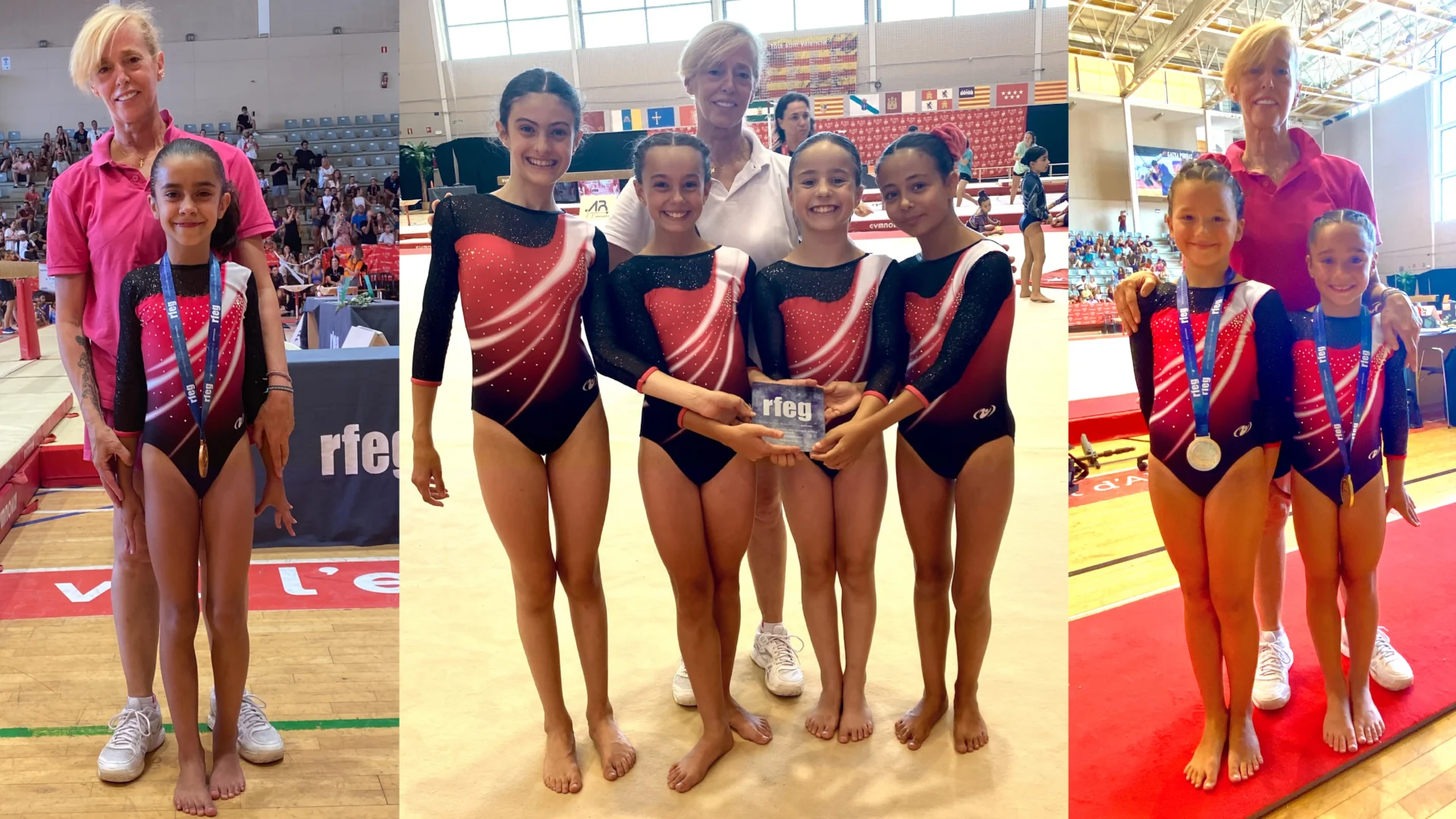 El Club Ciudad Deportiva de Burgos conquista cinco medallas en el Campeonato Nacional de Gimnasia Artística 2025 celebrado en Alcoy