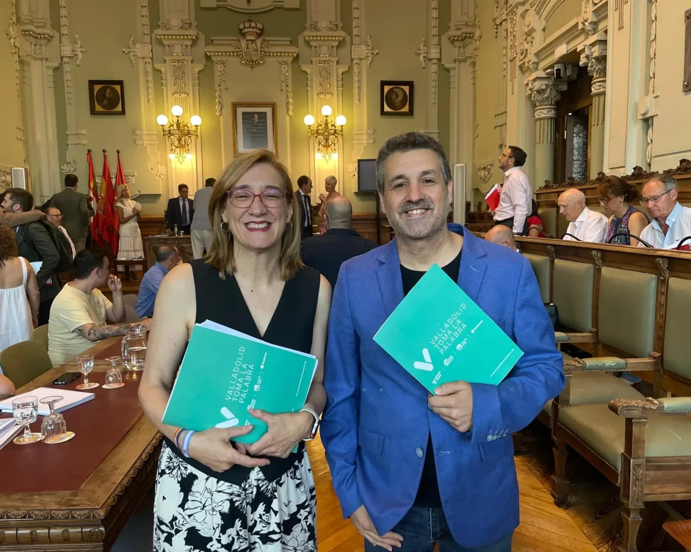 Jonathan Racionero se despide del Ayuntamiento de Valladolid